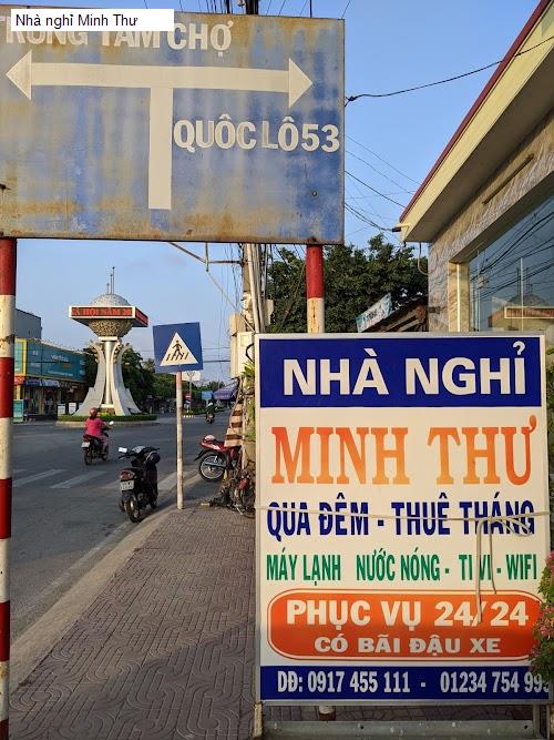 Vị trí Nhà nghỉ Minh Thư