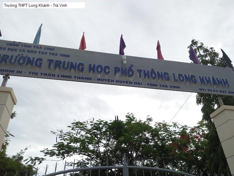 Trường THPT Long Khánh - Trà Vinh